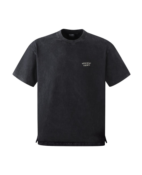 Oversized Vintage Washed Tee Shirt - PALLADIUM EU - 1