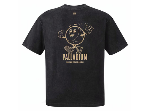 Oversized Vintage Washed Tee Shirt - PALLADIUM EU - 2