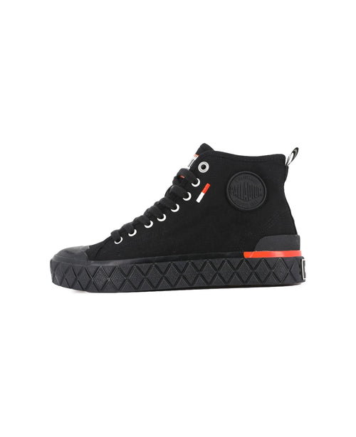 79142-001-M | PALLA ACE CHUKKA ORGANIC | BLACK/BLACK - PALLADIUM EU - 6