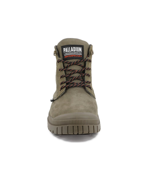 79568-308-M | SP20 CUFF LTH WP+ | DUSKY GREEN - PALLADIUM EU - 3