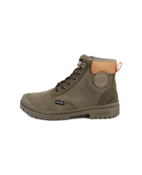 79568-308-M | SP20 CUFF LTH WP+ | DUSKY GREEN - PALLADIUM EU - 8