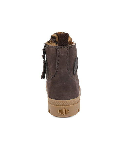 94979-249-M | PAMPA HI ZIP WL WILD | DARK COCOA - PALLADIUM EU - 4